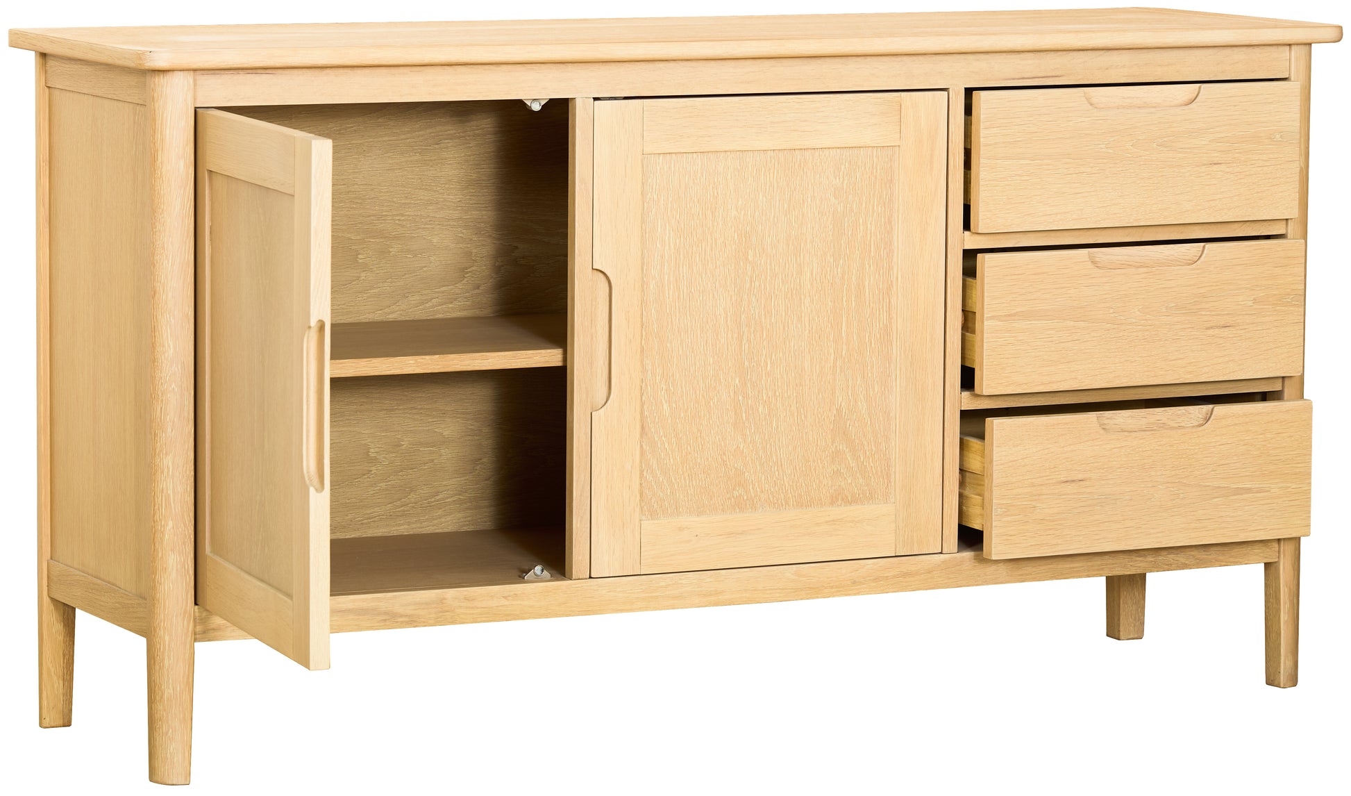 Munslow 2 Door 3 Drawer Sideboard - Bridgnorth Furniture