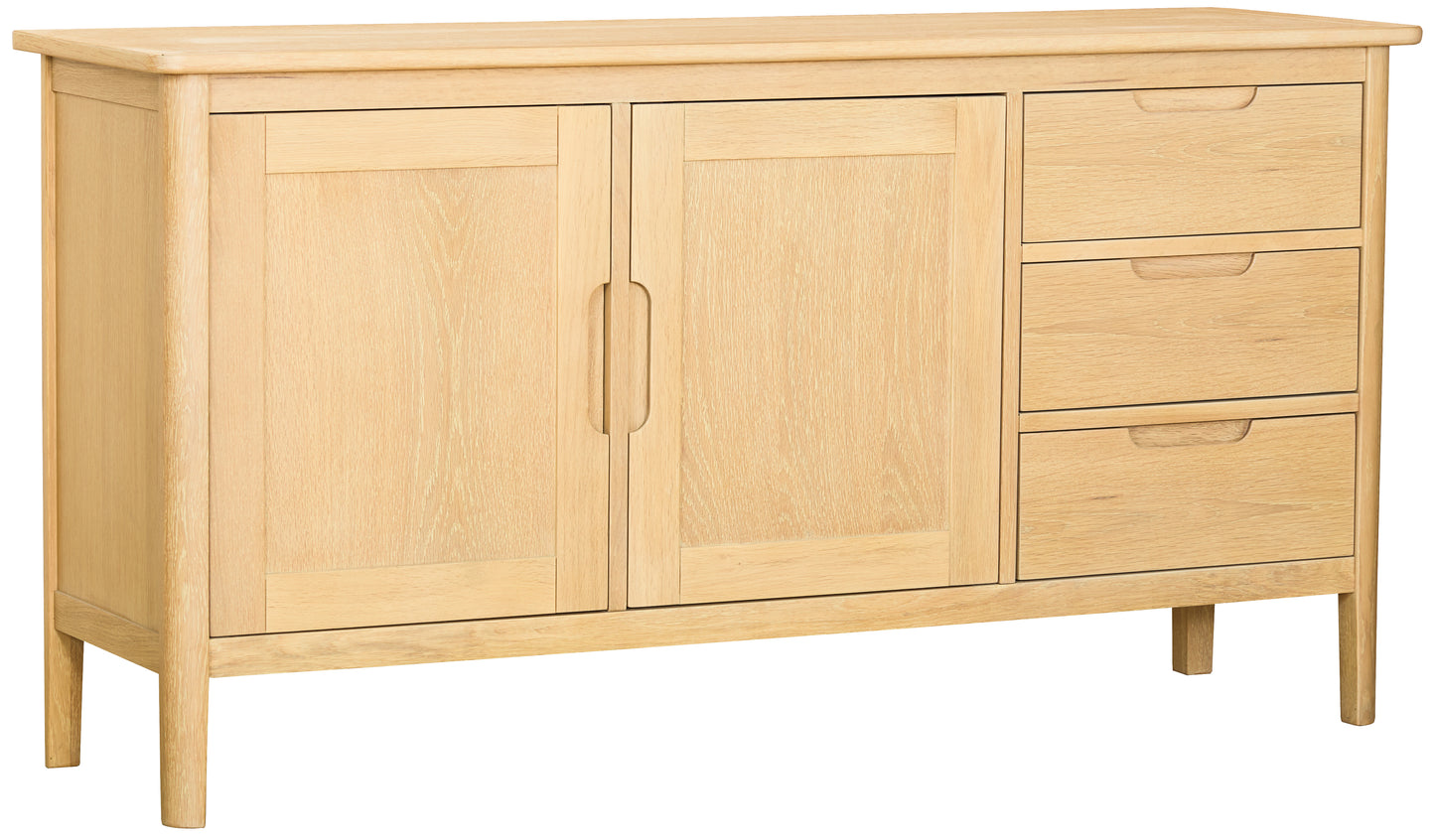 Munslow 2 Door 3 Drawer Sideboard - Bridgnorth Furniture