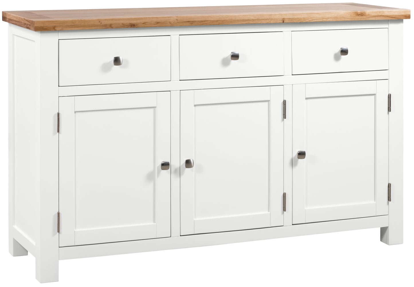 Drayton Painted 3 Door Sideboard - Bridgnorth Furniture