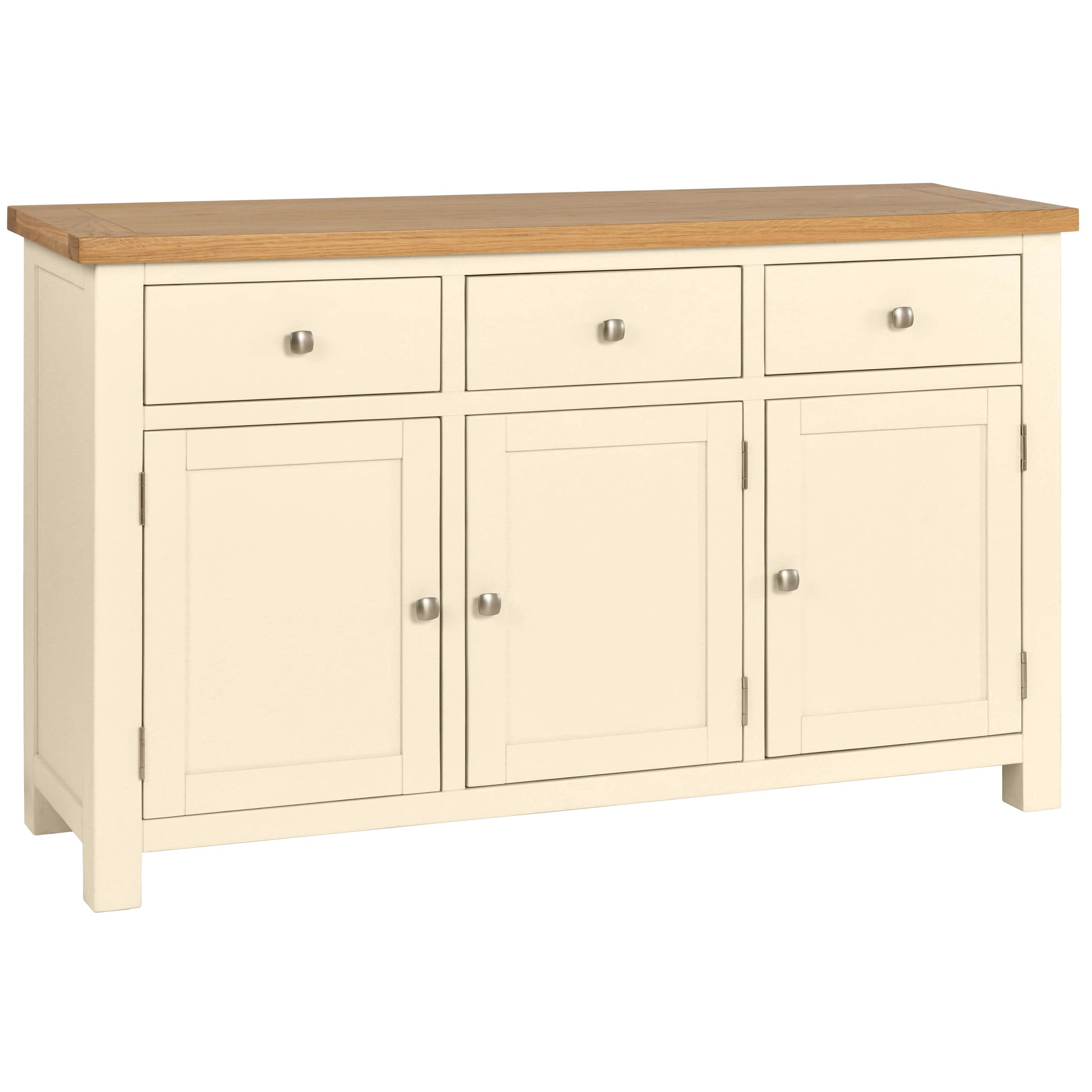Drayton Painted 3 Door Sideboard - Bridgnorth Furniture