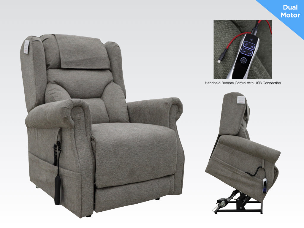 Berkshire Dual Motor Lift & Tilt Chair - Bridgnorth Furniture