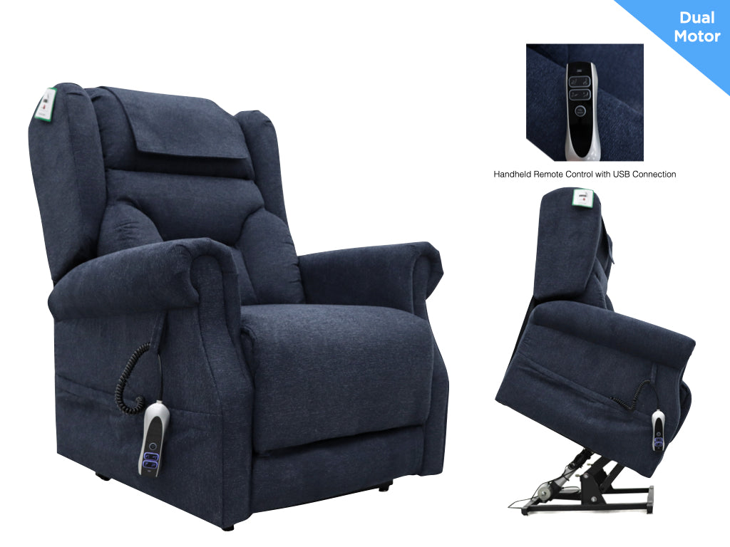 Berkshire Dual Motor Lift & Tilt Chair - Bridgnorth Furniture