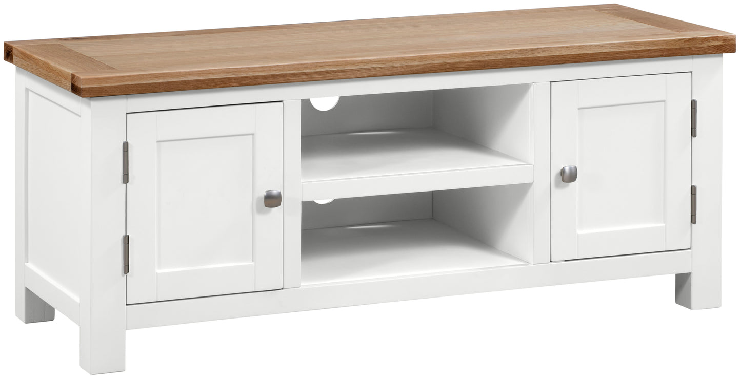 Drayton Painted Large TV Unit - Bridgnorth Furniture