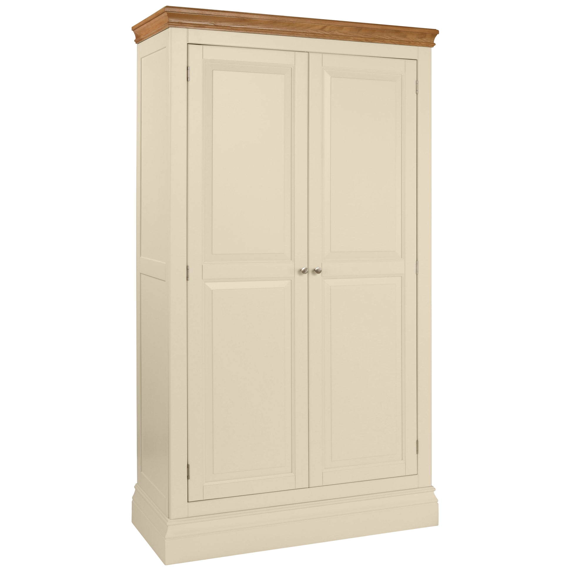 Albrighton Painted Oak Double All Hanging Wardrobe - Bridgnorth Furniture