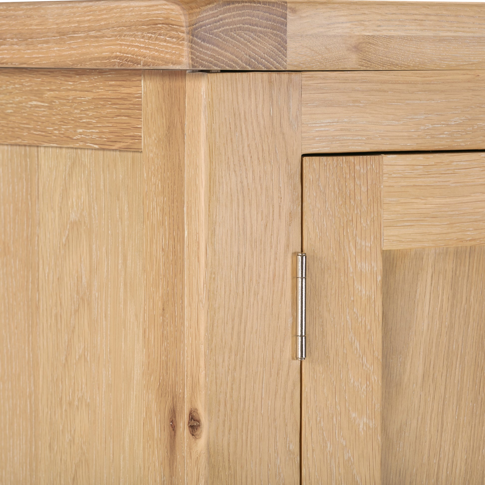 Highley Oak Double Wardrobe and Drawer - Bridgnorth Furniture