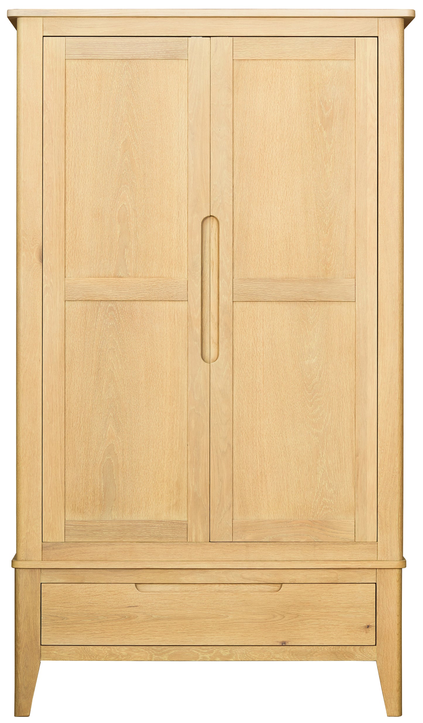 Munslow Double Wardrobe With Drawers - Bridgnorth Furniture