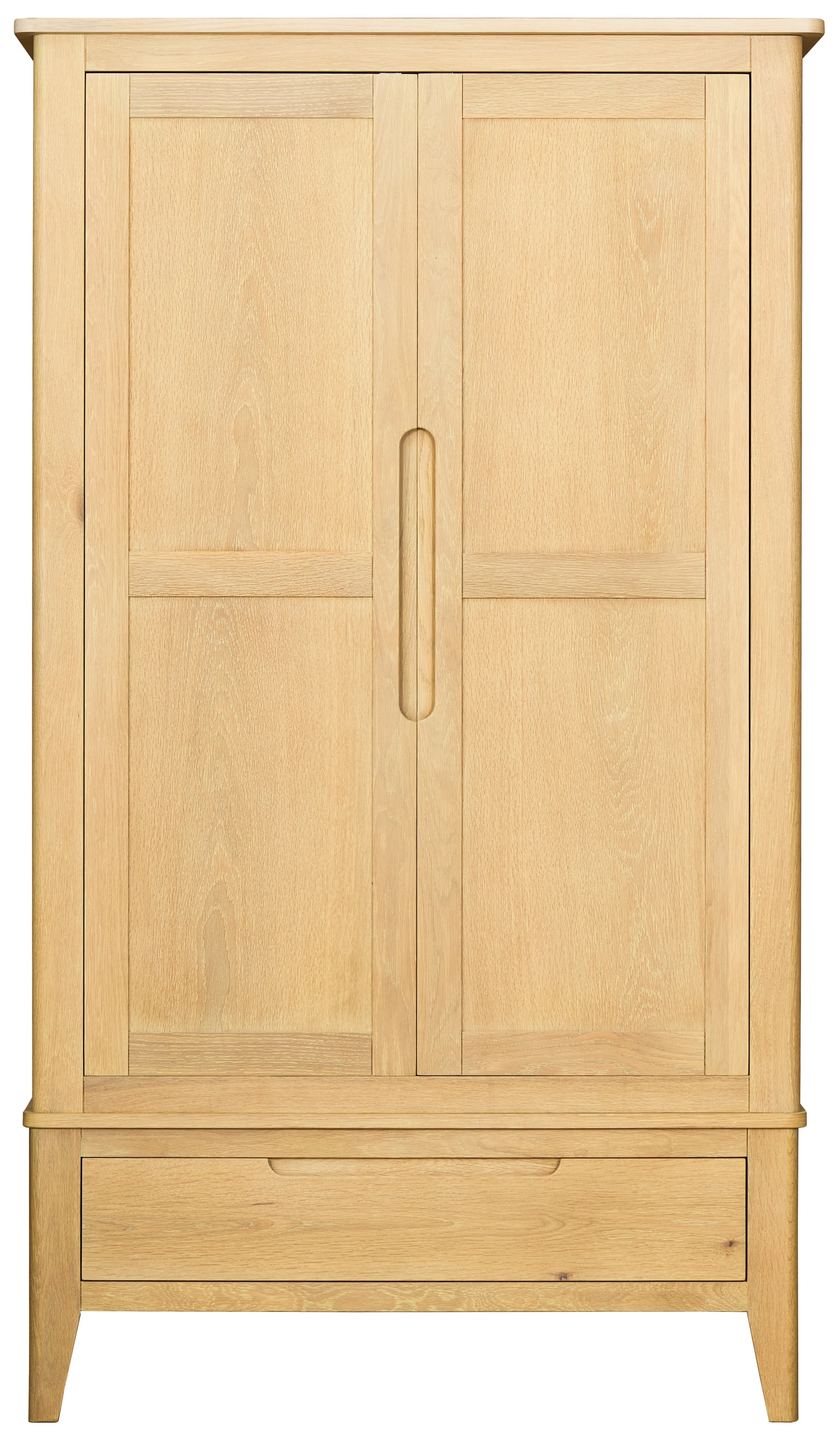 Munslow Double Wardrobe With Drawers - Bridgnorth Furniture