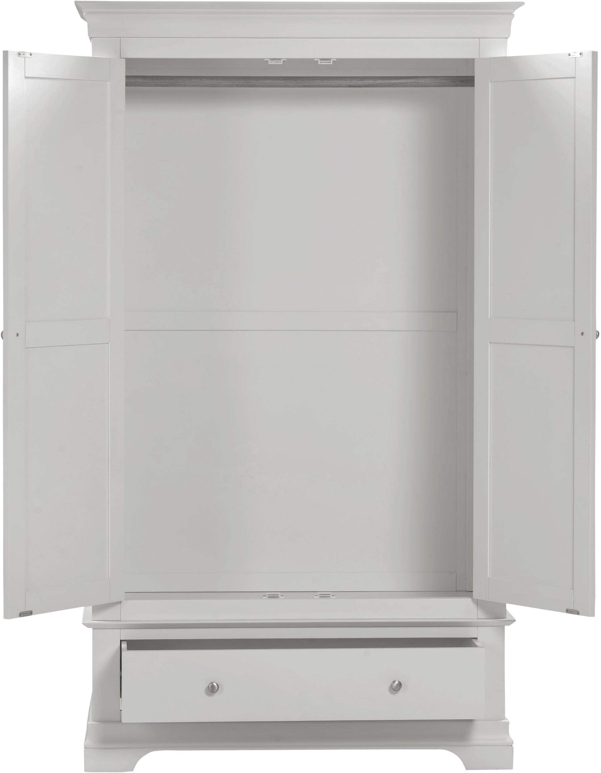 Asterley Double Wardrobe with Drawer - Bridgnorth Furniture