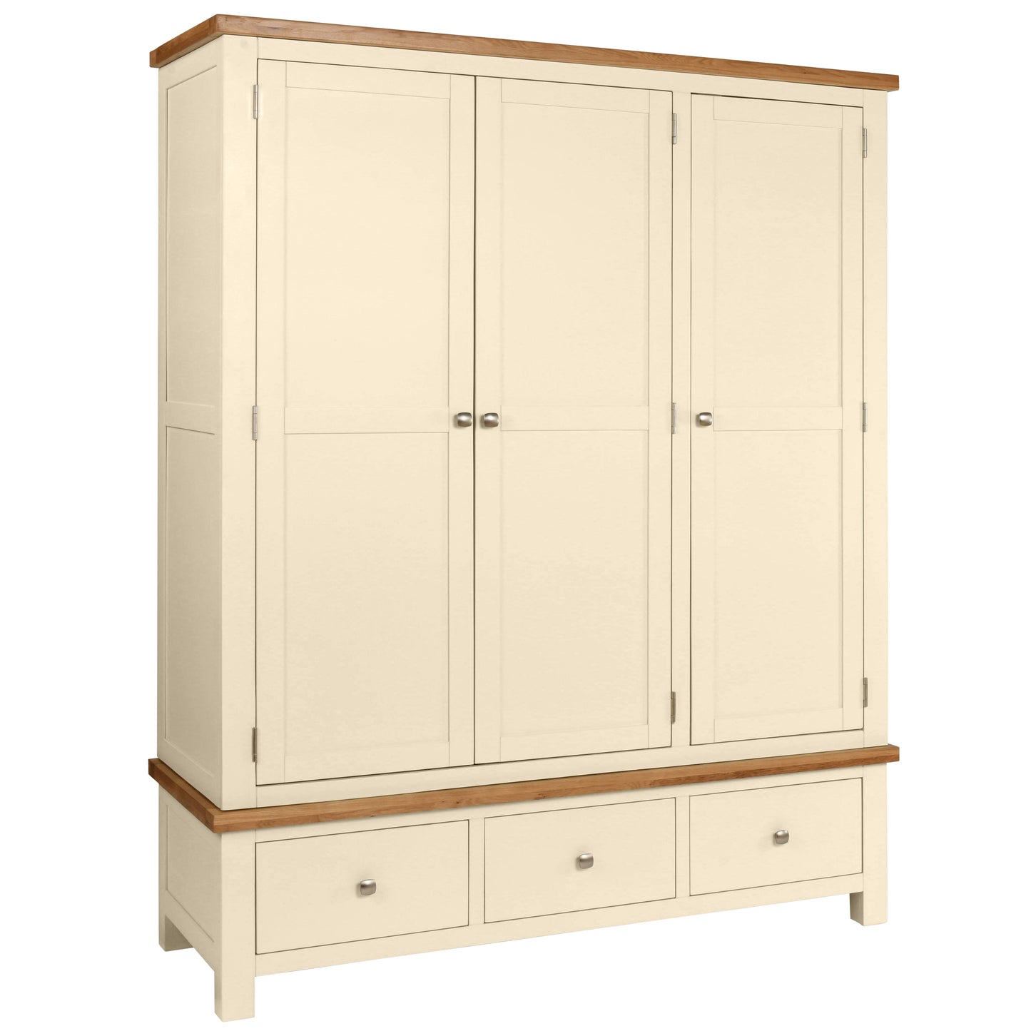 Drayton Painting Tripple Wardrobe - Bridgnorth Furniture