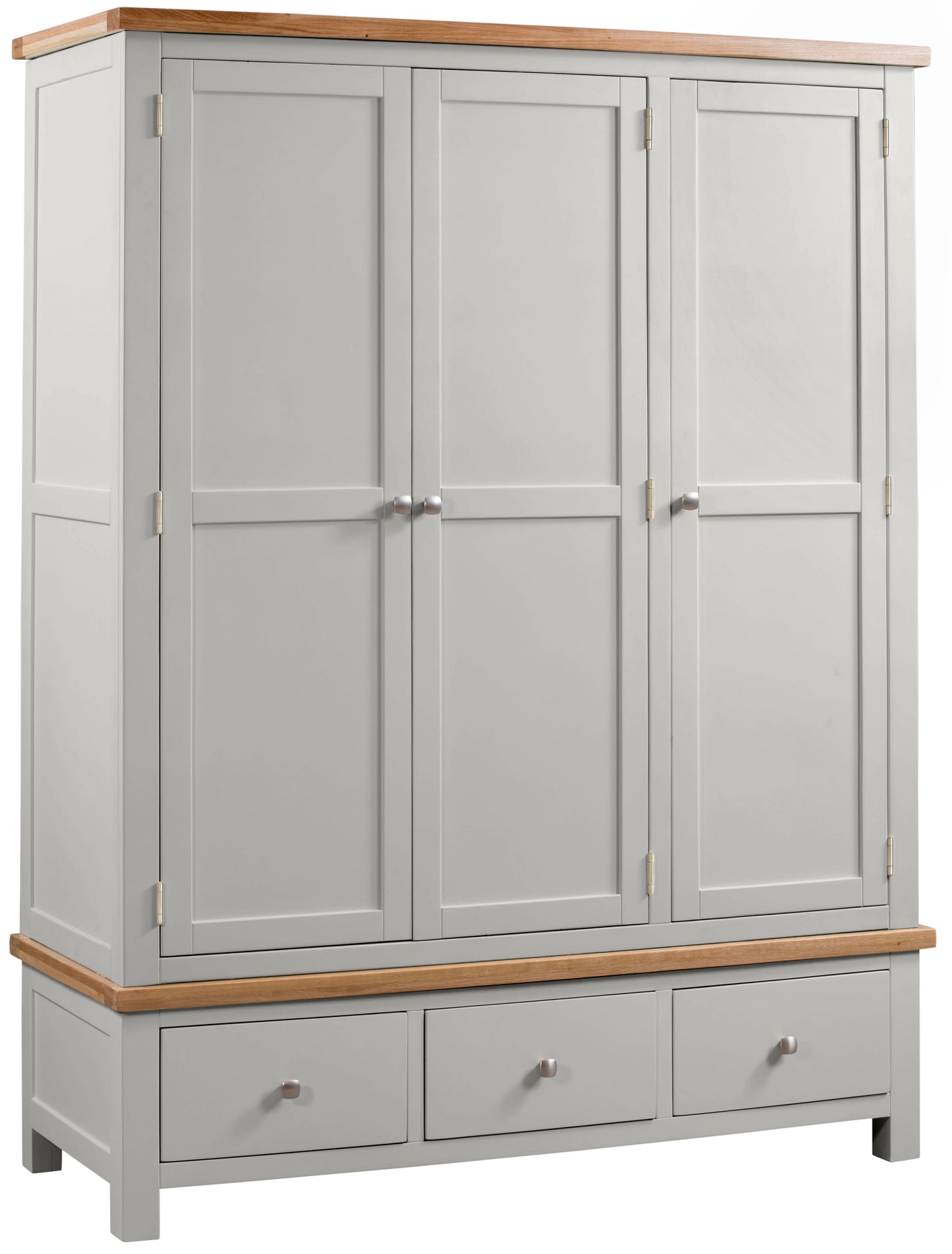 Drayton Painting Tripple Wardrobe - Bridgnorth Furniture