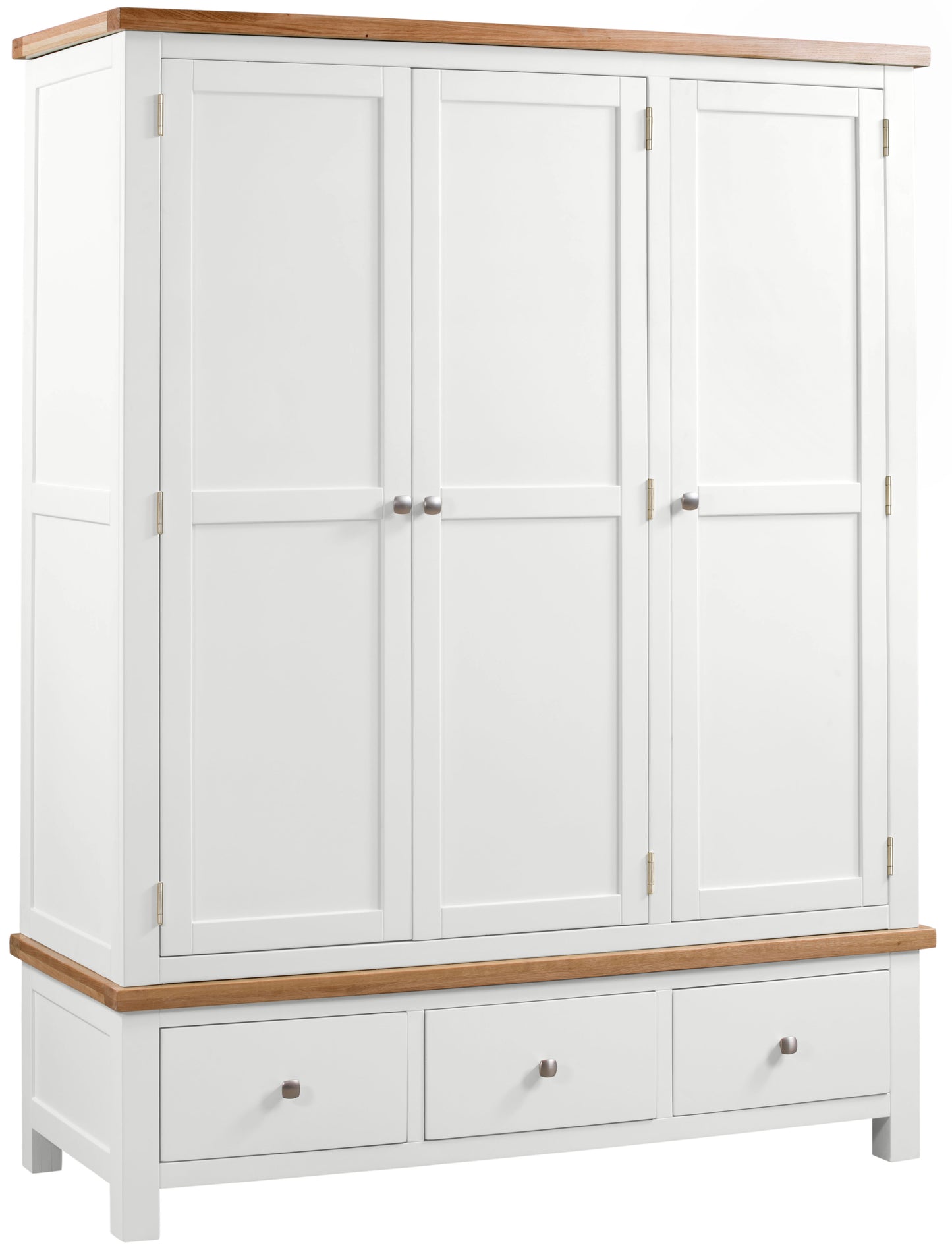 Drayton Painting Tripple Wardrobe - Bridgnorth Furniture