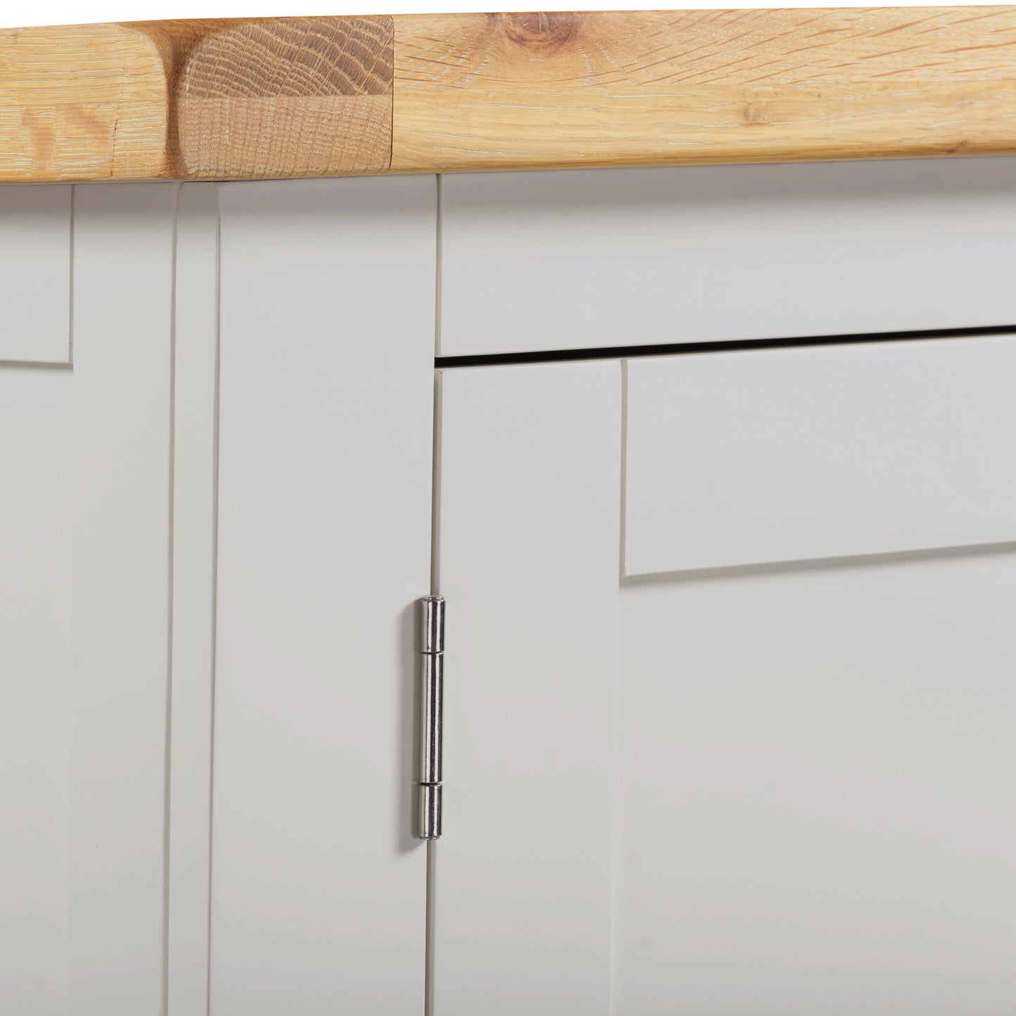 Highley Painted  Oak Double Wardrobe and Drawer - Bridgnorth Furniture