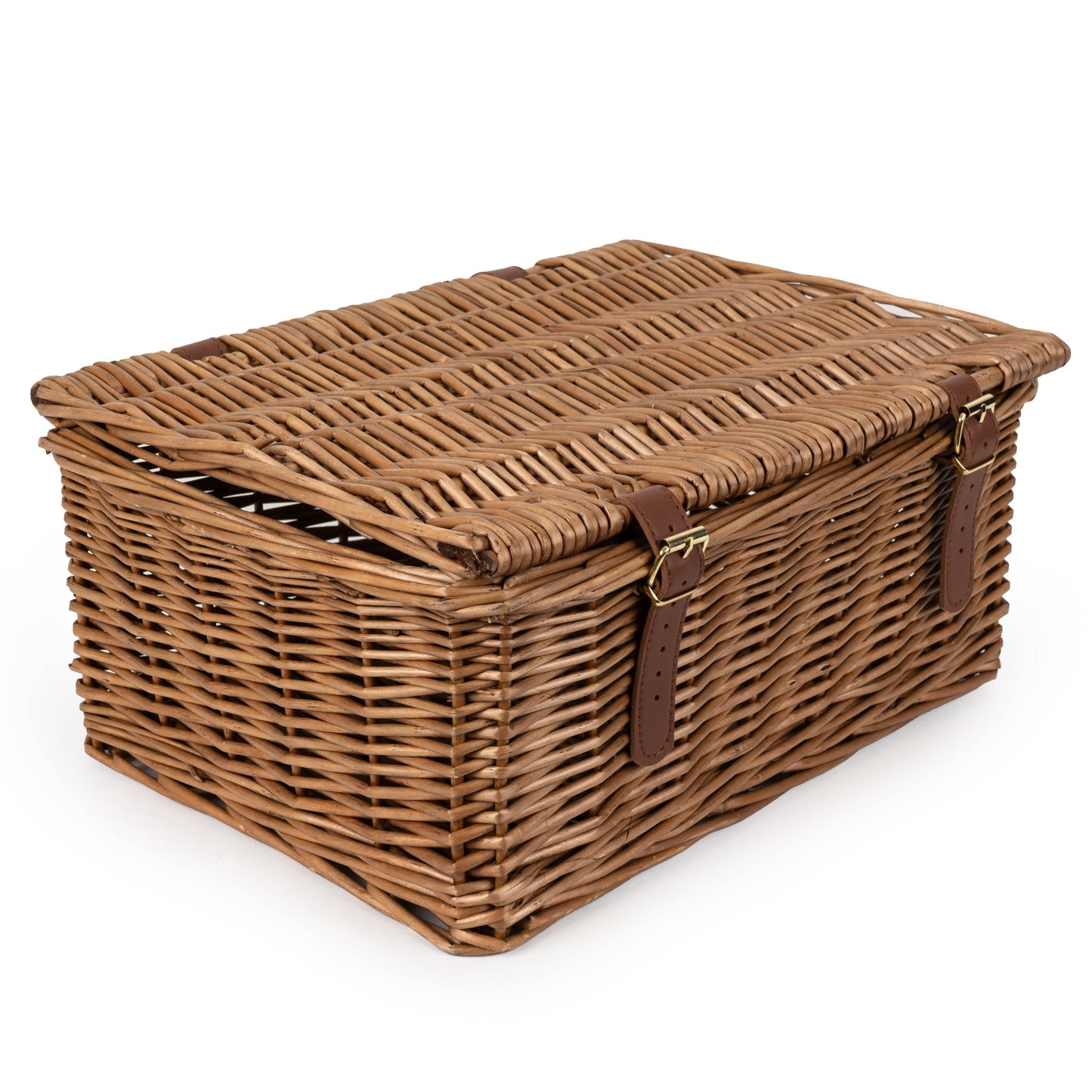 Small Wicker Hamper Basket Full Wicker - Bridgnorth Furniture