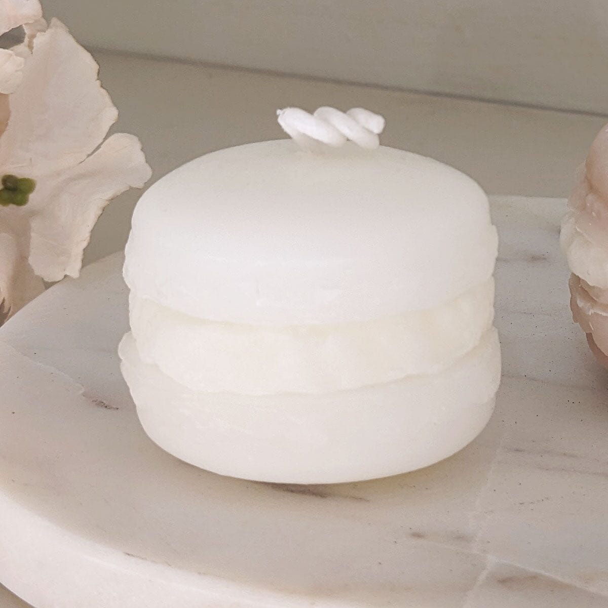 Cream Mini Macaron Decorative Candle - Bridgnorth Furniture