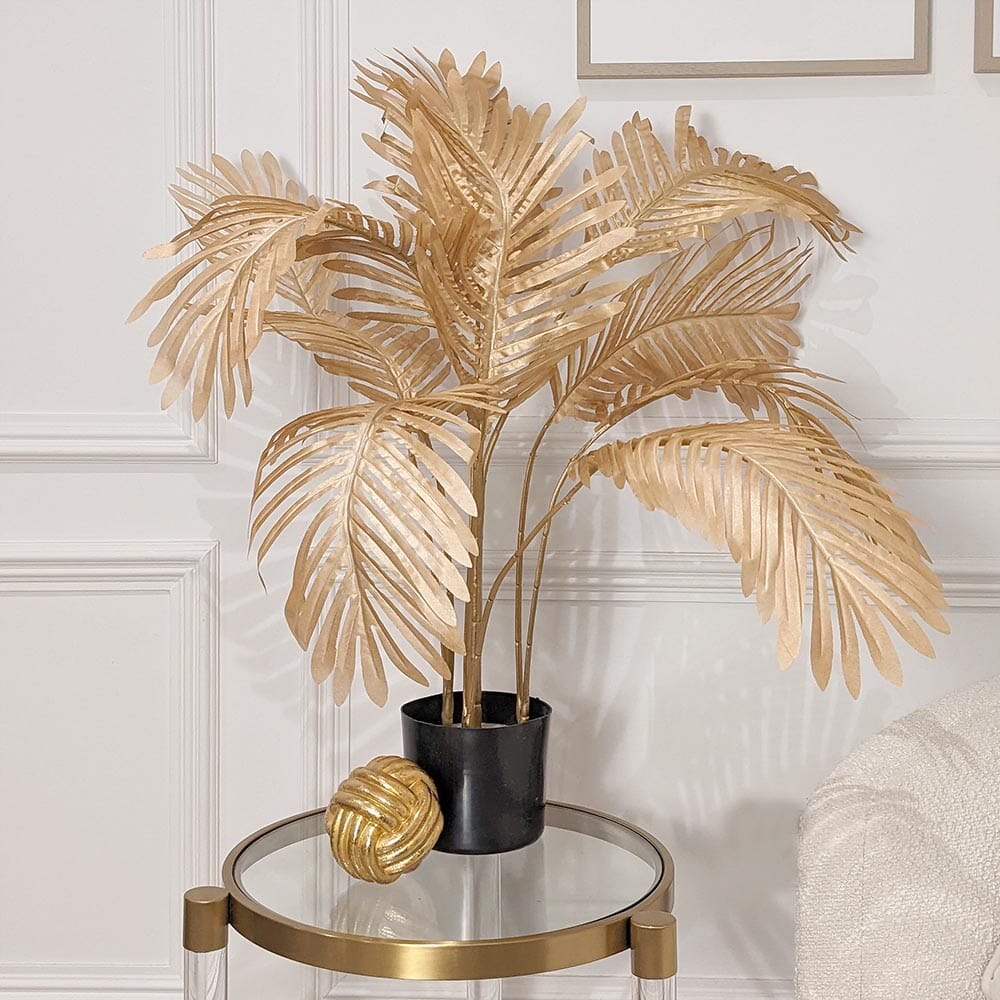Dana Natural Faux Palm Tree - 95cm - Bridgnorth Furniture