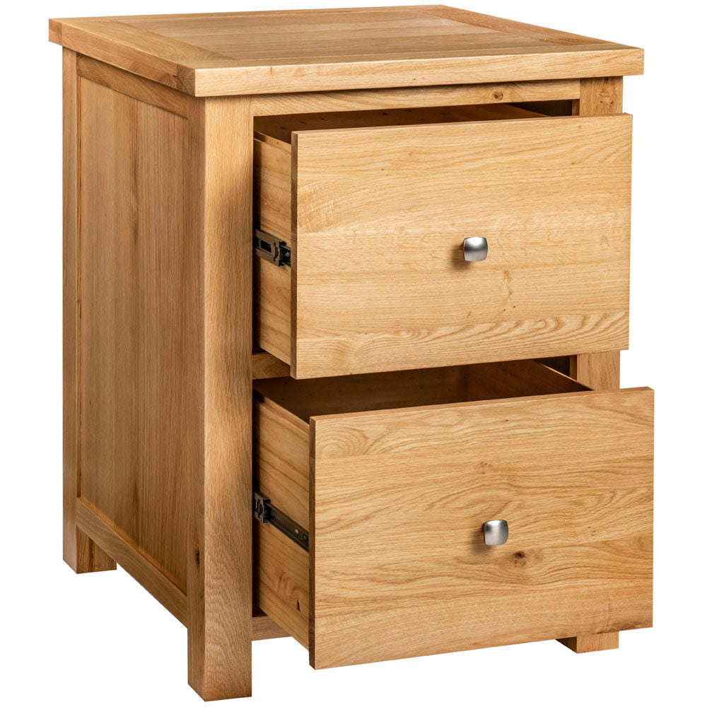 Drayton 2 Draw Filing Cabinet - Bridgnorth Furniture