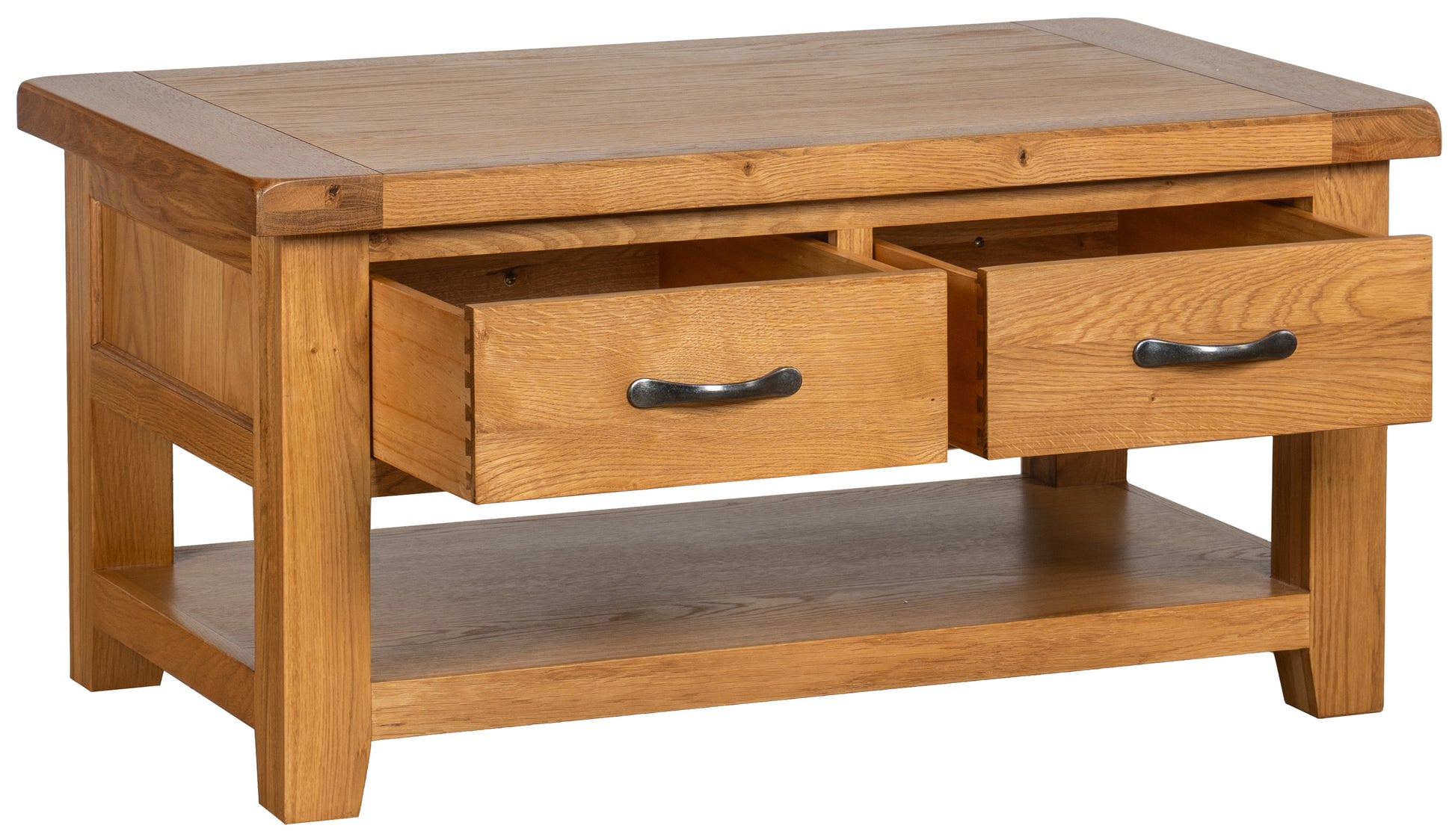 Newport COFFEE TABLE WITH 2 DRAWERS - Bridgnorth Furniture