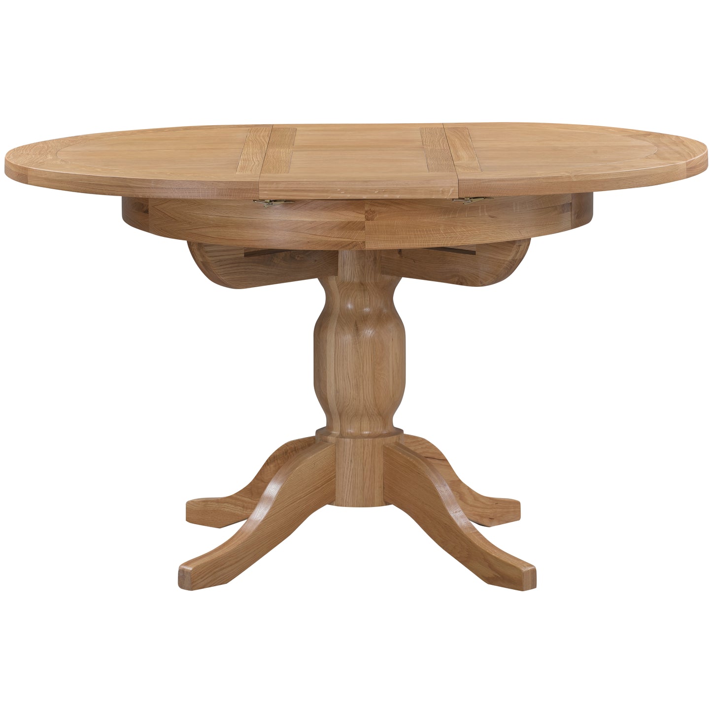 Ludlow Oak Round Extending Table - Bridgnorth Furniture