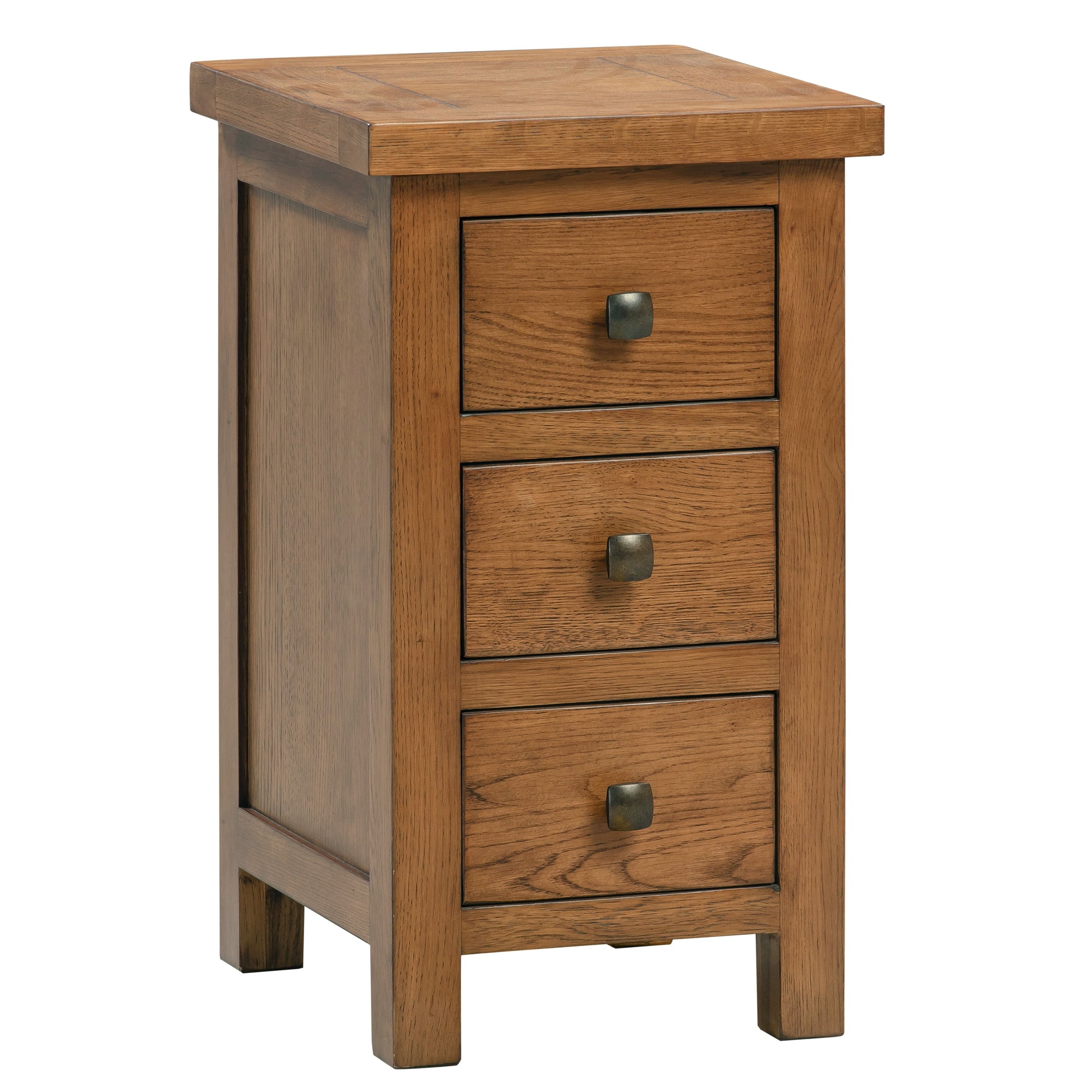 Drayton Rustic Compact Bedside - Bridgnorth Furniture