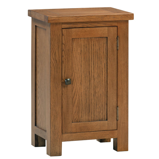 Drayton Rustic Oak 1 Door Cabinet