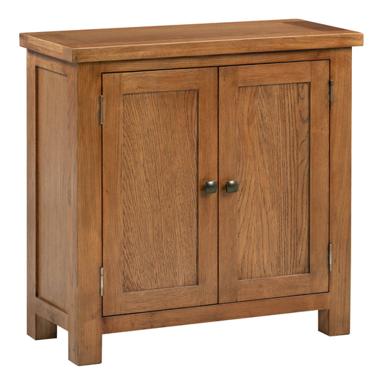 Drayton Rustic Oak 2 Door Cabinet