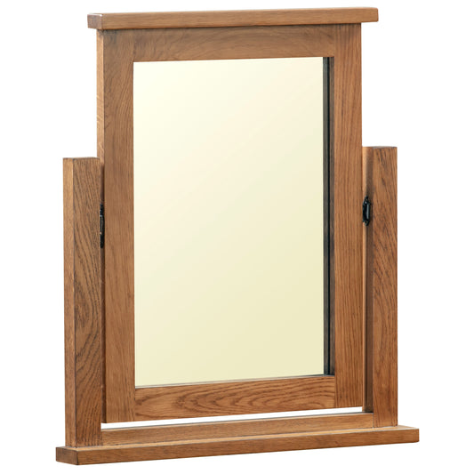 Drayton Rustic Dressing Table Mirror - Bridgnorth Furniture