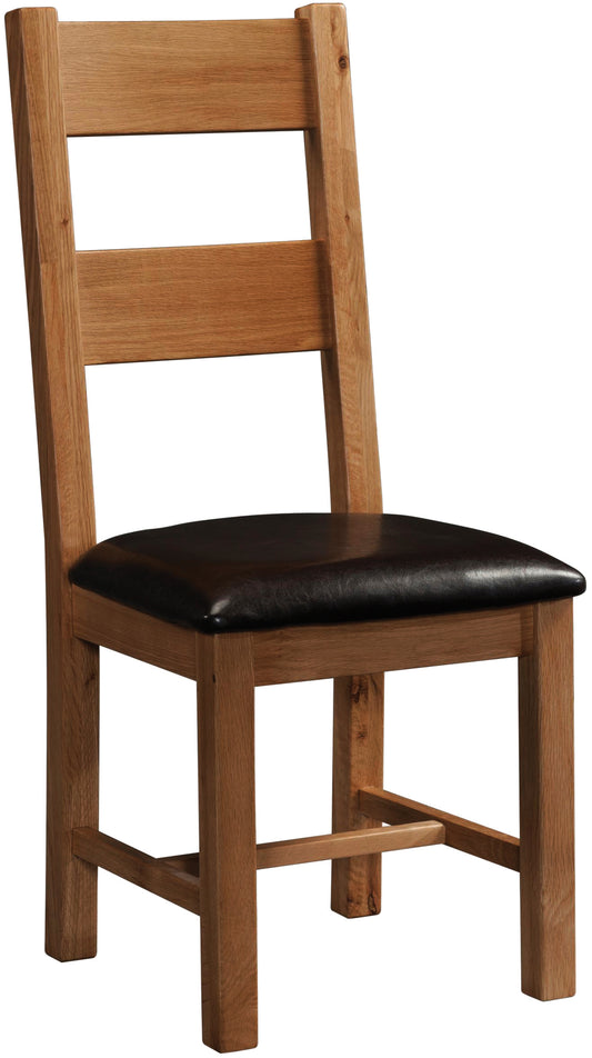 Drayton Rustic LADDER BACK CHAIR
