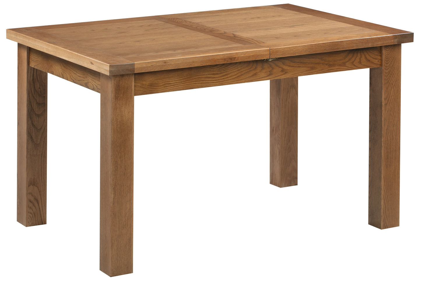 Drayton Rustic Oak Extendable Table - Bridgnorth Furniture