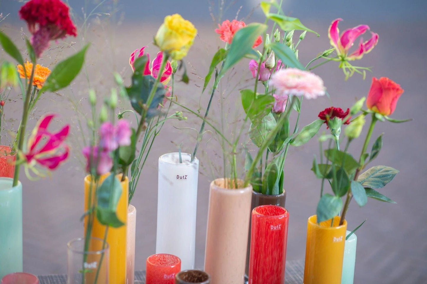 CYLINDER S Vase - BEIGE by DutZ - Bridgnorth Furniture