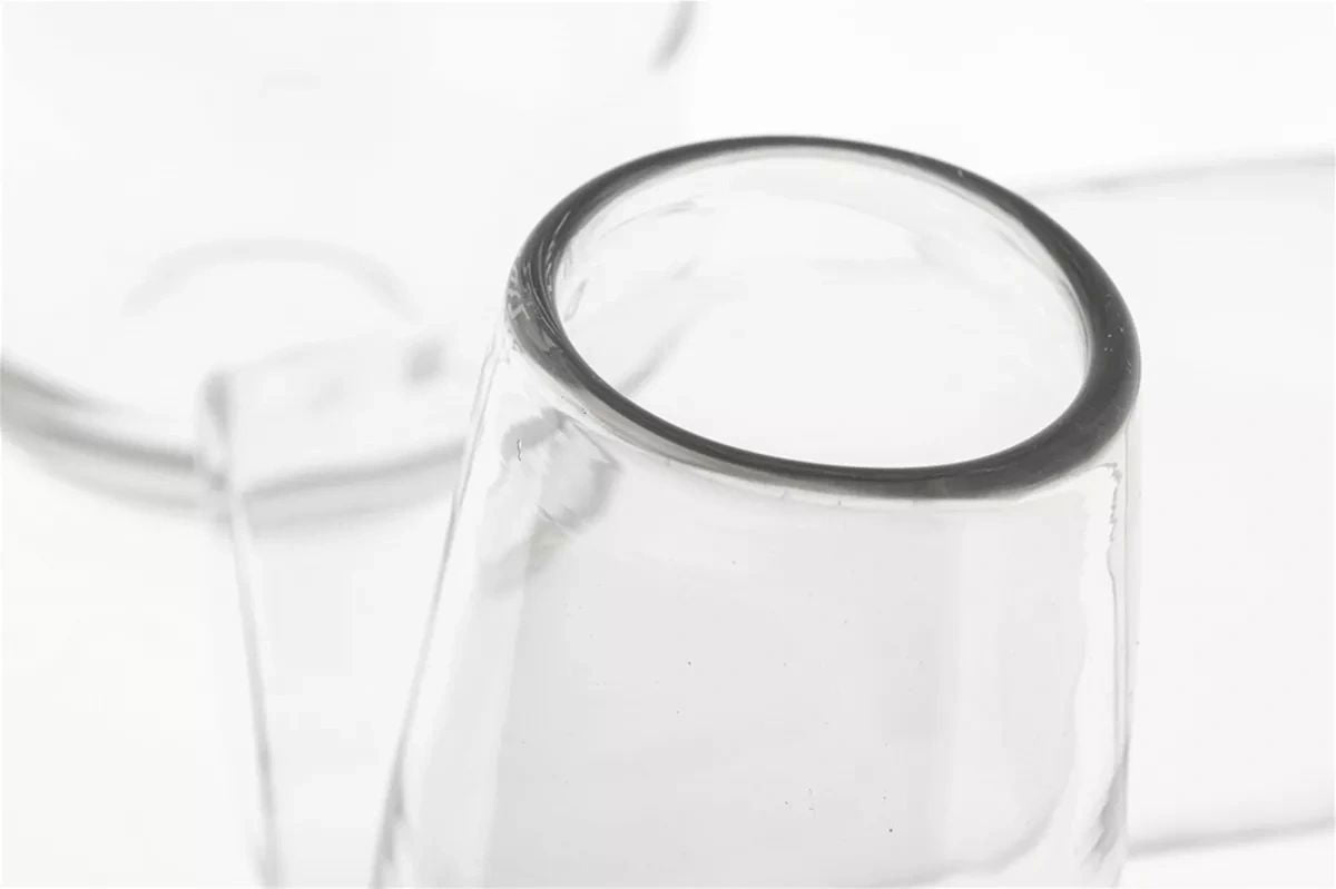 VASE ROBERT - CLEAR glass by DutZ - Bridgnorth Furniture