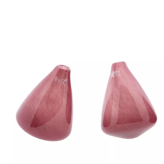 TUMBLING VASE - H12 D10 cm - RASPBERRY - Bridgnorth Furniture