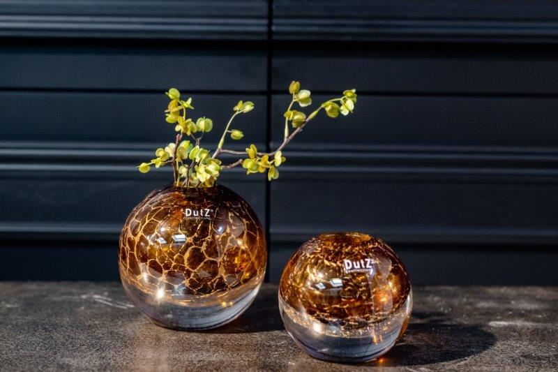 BALL VASE KULA - BRONZE GOLD Colour by DutZ - Bridgnorth Furniture
