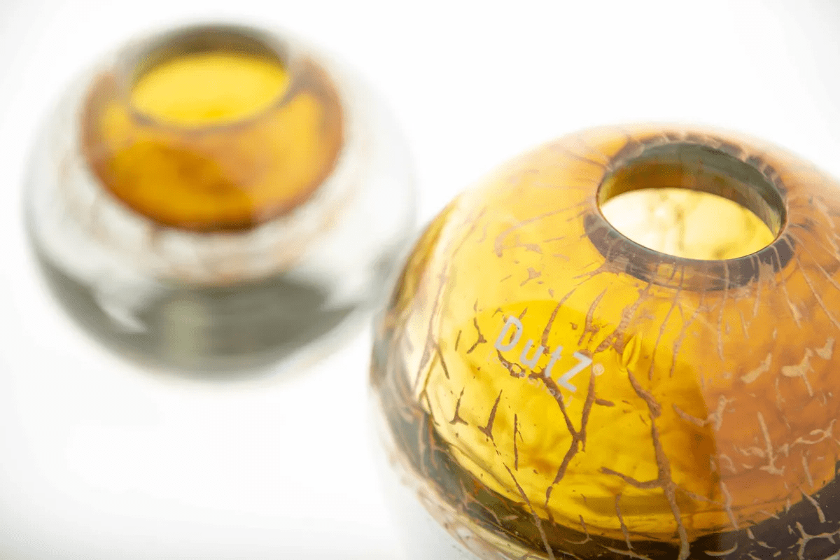 BALL VASE KULA - BRONZE GOLD Colour by DutZ - Bridgnorth Furniture