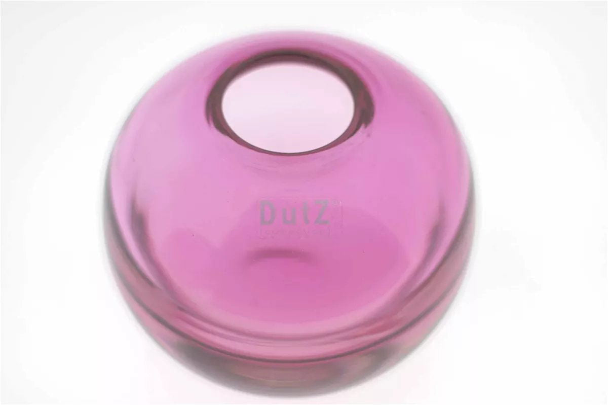 Ball VASE HOOLA - FUCHSIA Colour by DutZ - Bridgnorth Furniture