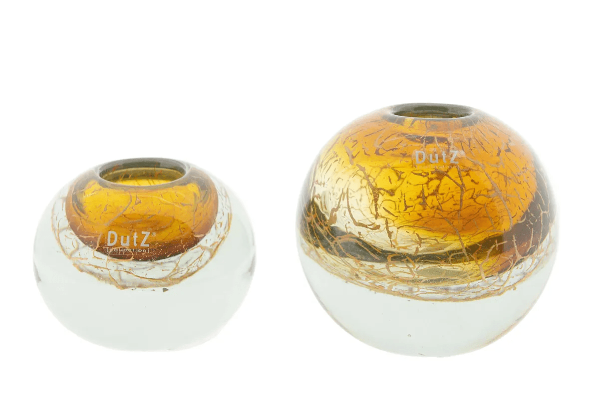 BALL VASE KULA - BRONZE GOLD Colour by DutZ - Bridgnorth Furniture