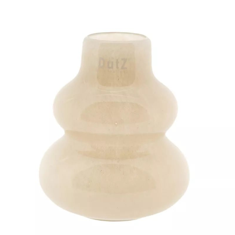 VASE SKRZYSZOW S- H16 D14 cm - BEIGE - Bridgnorth Furniture