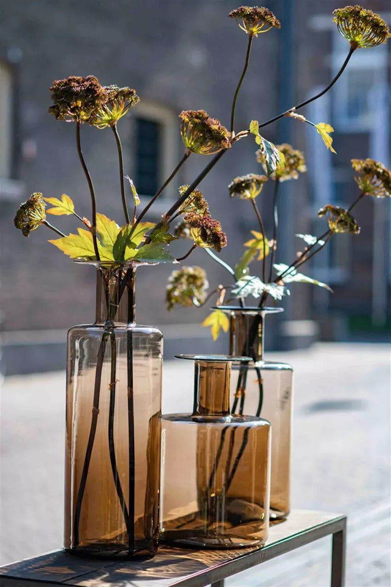 BOTTLE VASE LARGE - H50 D23 cm - TOPAZ Colour by DutZ - Bridgnorth Furniture