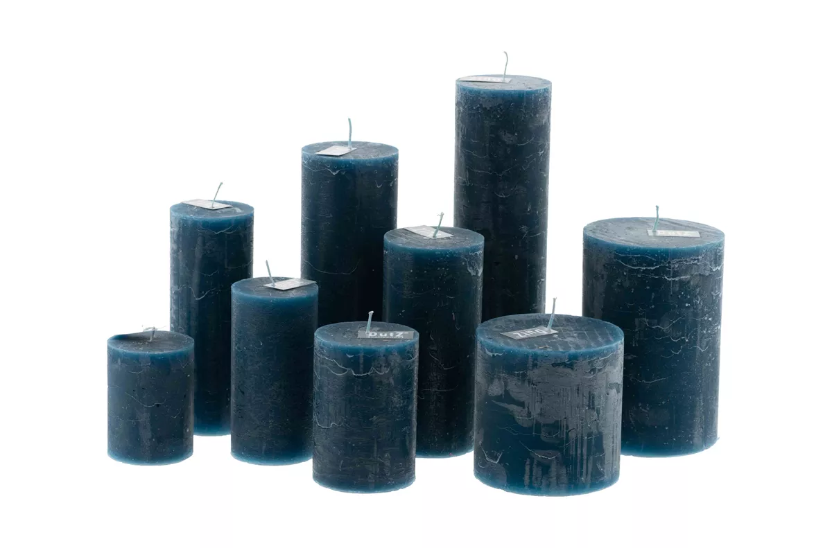 LUXURY RUSTIC CANDLE - NAVY BLUE - Bridgnorth Furniture
