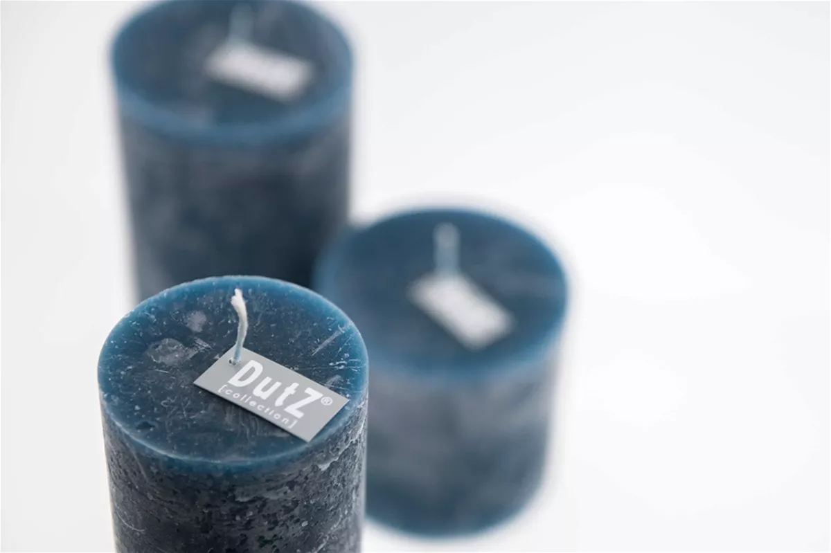 LUXURY RUSTIC CANDLE - NAVY BLUE - Bridgnorth Furniture