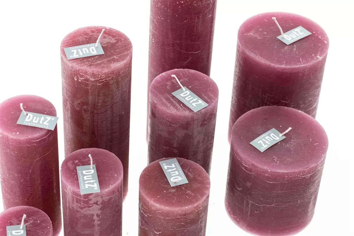 LUXURY RUSTIC CANDLE - FUCHSIA - Bridgnorth Furniture