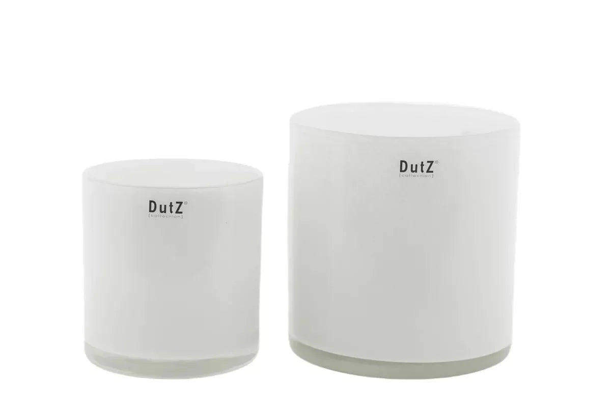 CYLINDER C1 Votive -  WHITE - Bridgnorth Furniture