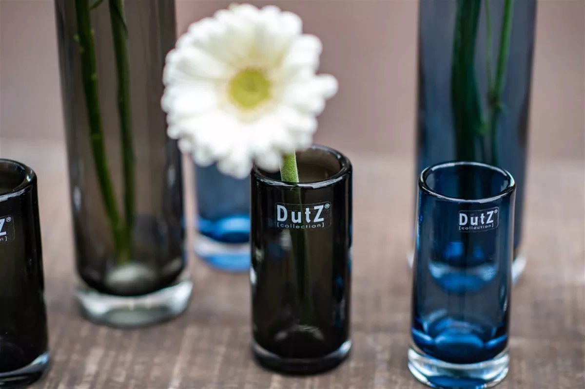 CYLINDER Vase - H25 D6.5 cm - NEWGREY Colour by DutZ - Bridgnorth Furniture