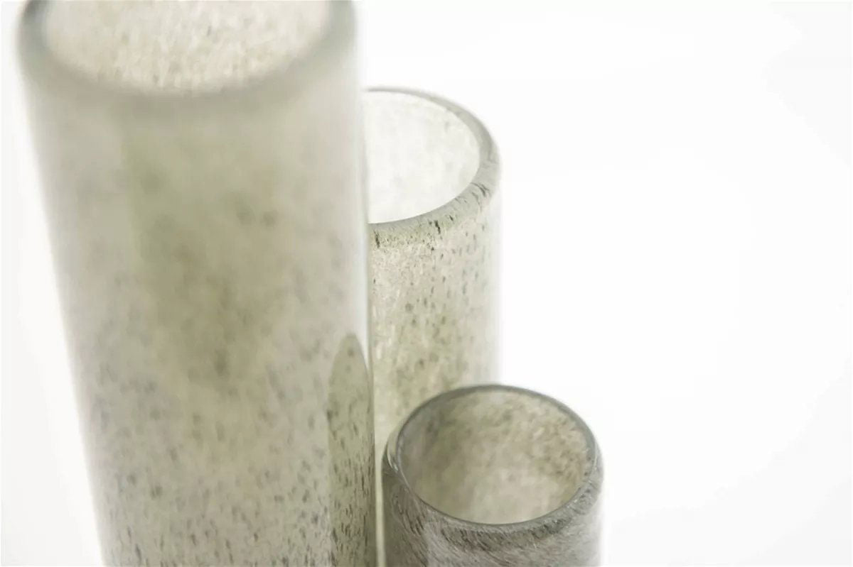 CYLINDER Vase - H25 D6.5 cm - NEWGREY Colour by DutZ - Bridgnorth Furniture