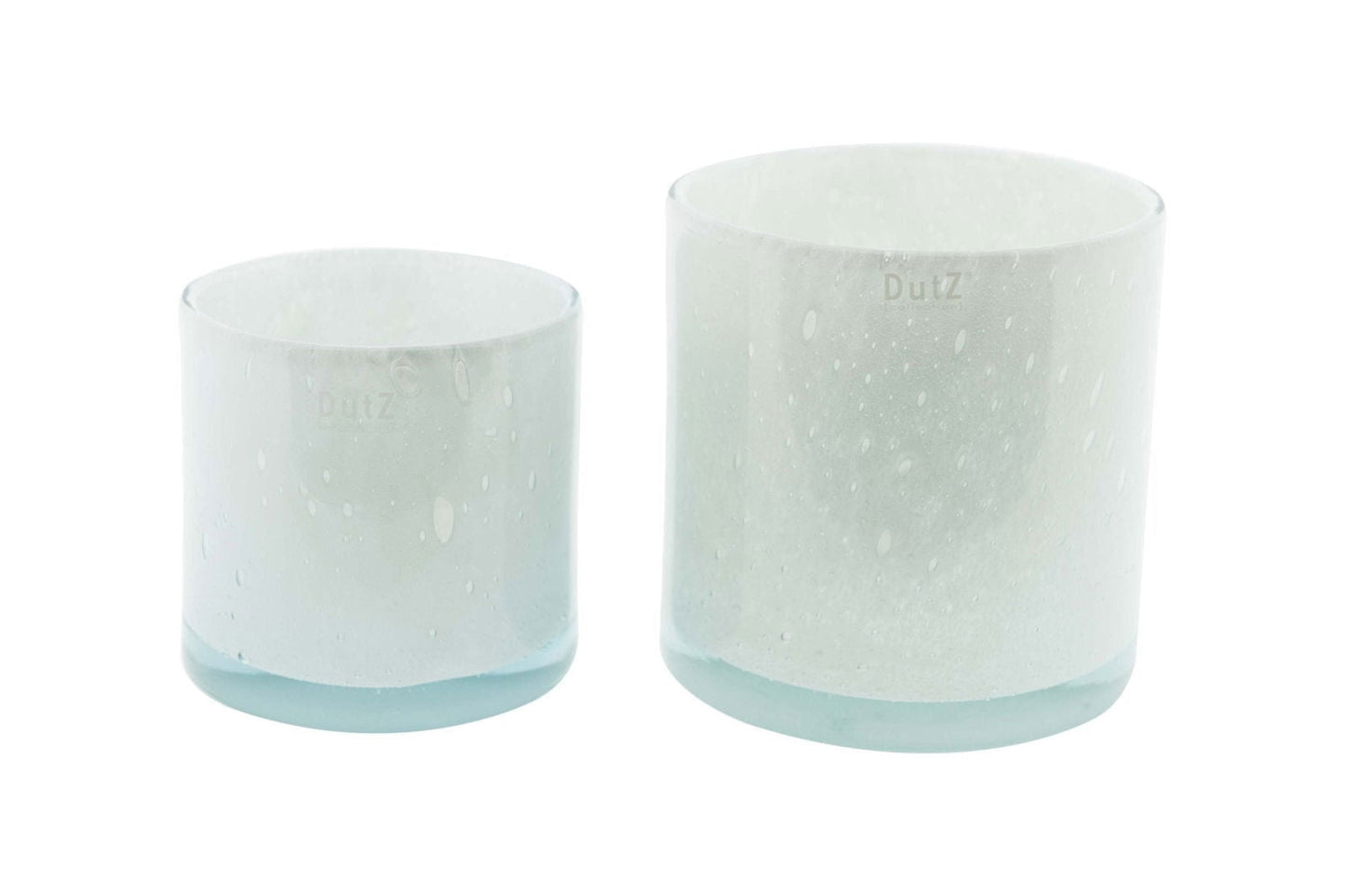 CYLINDER 6 Vase - H18 D18 cm - WHITE Colour by DutZ - Bridgnorth Furniture