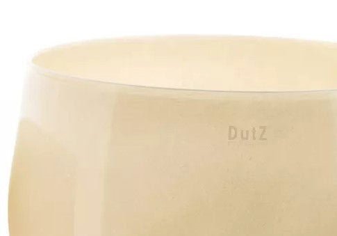 RIEKY Glass Bowl - BEIGE by DutZ - Bridgnorth Furniture