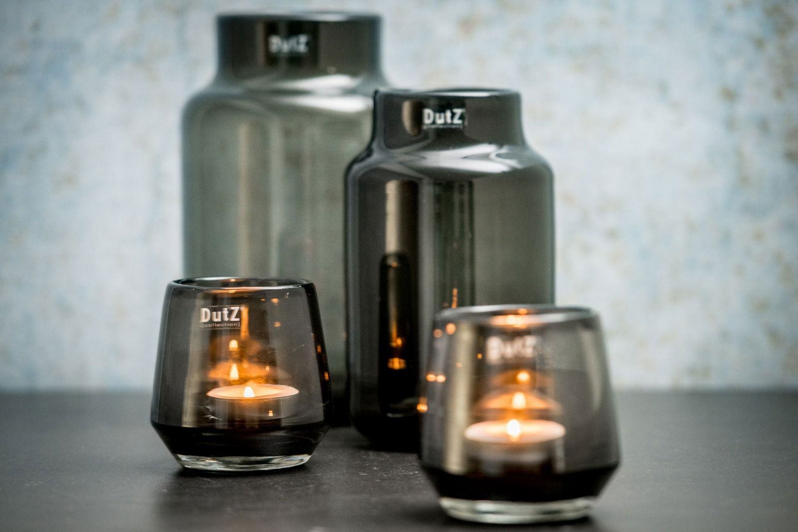 VASE NOVA C - H30 D19 cm - SMOKE Colour by DutZ - Bridgnorth Furniture