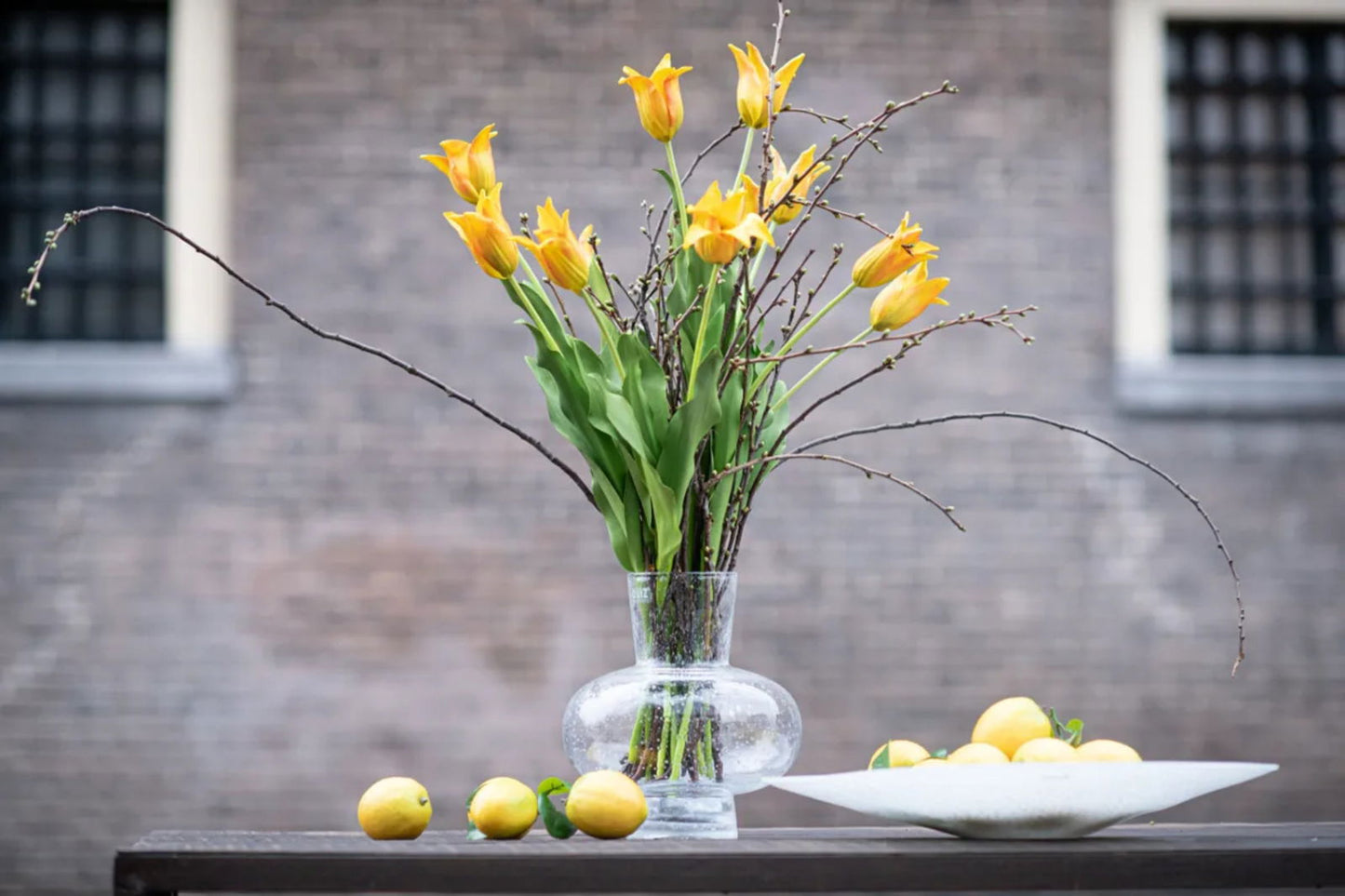 Vase MODEST - CLEAR BUBBLES Colour by DutZ - Bridgnorth Furniture