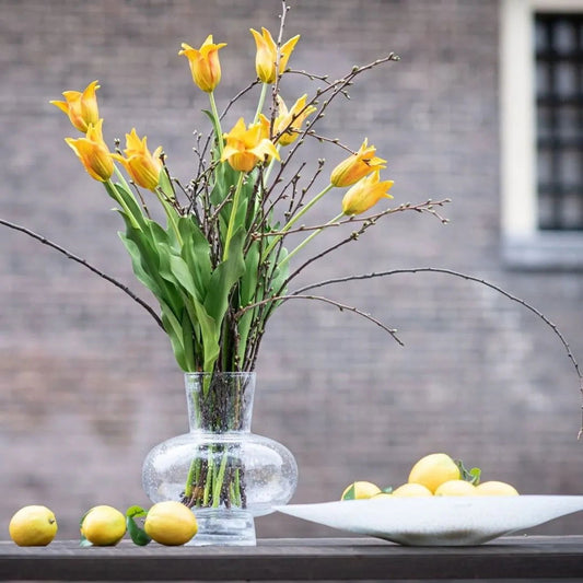 Vase MODEST - CLEAR BUBBLES Colour by DutZ - Bridgnorth Furniture