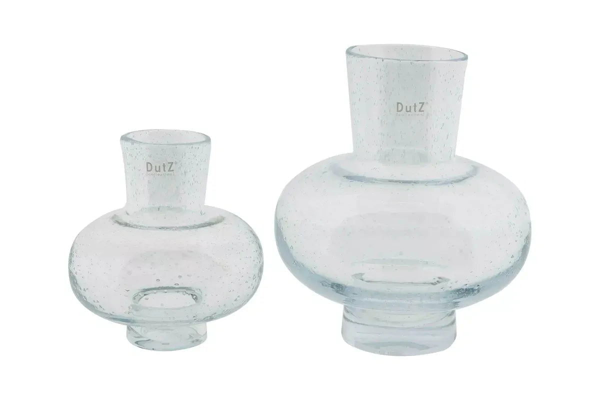 Vase MODEST - CLEAR BUBBLES Colour by DutZ - Bridgnorth Furniture