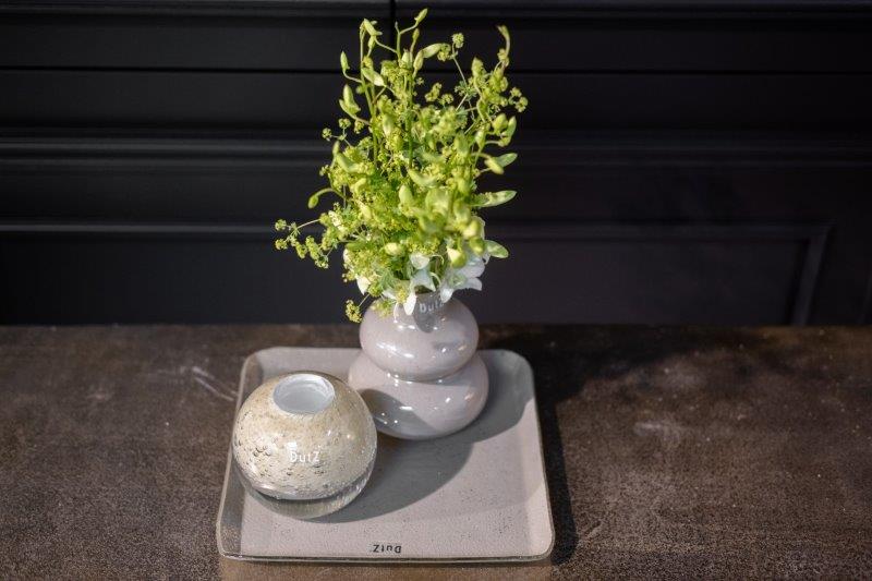 VASE SKRZYSZOW S- H16 D14 cm - Jungle Green - Bridgnorth Furniture